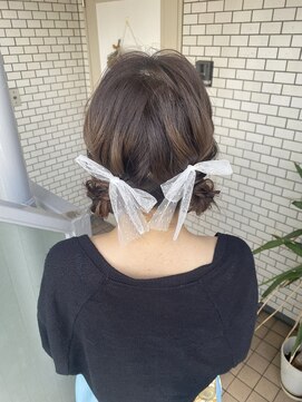 フェリーチェ(Felice) ツインヘア　ツインアレンジ　お団子　三つ編み