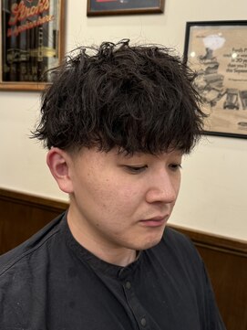 ヒロギンザバーバーショップ 新宿店(HIRO GINZA BARBER SHOP) ツイストスパイラルパーマ(理容室/メンズ/barber shop新宿店)