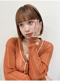 ◎ミニボブ縮毛矯正髪質改善ストレート顔まわりレイヤーカット