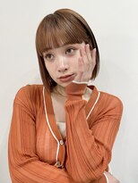 メゾンアクア 表参道(Maison ACQUA)&nbsp;◎ミニボブ縮毛矯正髪質改善ストレート顔まわりレイヤーカット