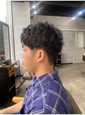 MEN'SHAIRアッシュブラックベリーショートダークアッシュ