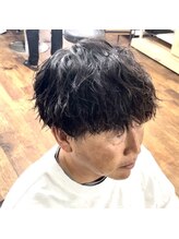 ーりつきおすすめスタイルーマッシュ×ツイストスパイラルパーマ