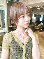 ビュートリアム 南青山(BEAUTRIUM)&nbsp;ショートウルフ/顔まわりレイヤー/ウルフヘア/20代30代40代/