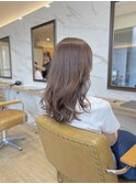 ゆるふわミディアム×アッシュベージュ＊