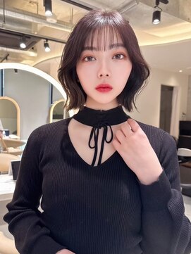 ロンドルーナ 岐阜(Lond Luna) ブリーチ ダブルカラー ボブ105325