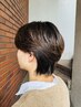 【学割U24】メンズカット+眉毛カット+カラー〈髪質改善/新大久保/高田馬場〉
