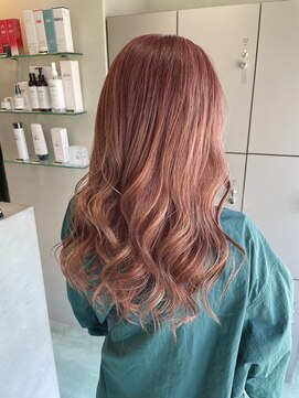 エイト 沖縄豊崎店(EIGHT toyosaki) 【EIGHT 豊崎】お客様スタイル_柔らかピンクベージュ