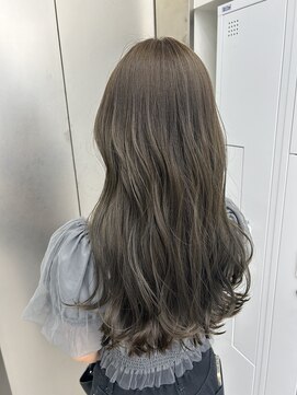 ビューナゴヤ 名駅(VIEW NAGOYA) オリーブベージュ/ブリーチ無し/オリーブカラー/Wカラー