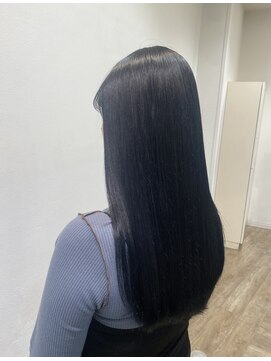 アース 大宮宮原店(HAIR&MAKE EARTH) ブルーブラック