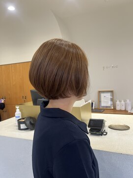 ピシェ ヘア デザイン(Piche hair design) ミディアムヘア/暗めカラー/グランマッシュ/赤池