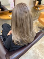 ミュミュ(mu-mu)&nbsp;デザインカラー ミルクティーグレージュ10.20