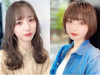 リモア(L I M O A)の写真/秋冬にかけて前髪を作る方が急増中♪