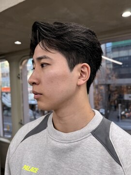 ニコ トウキョウ ロジック(nico TOKYO Logic) オールバック　センターパート　ニュアンスパーマ