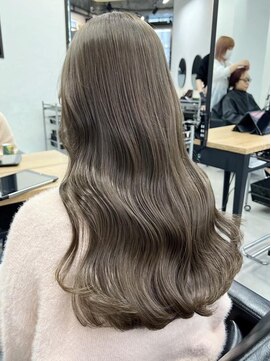 キラ 原宿(KILLA) #ブリーチなしダブルカラー＃グレージュ＃ブラウン＃ベージュ