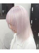 Mel 表参道 ケアブリーチ/ダブルカラー/ハイトーン【2月下旬 NEW OPEN（予定）】&nbsp;ツヤ髪ホワイトカラーハイトーンブリーチ