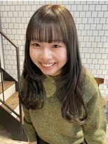 ナリー(Nary)&nbsp;オリーブベージュスタイル/畑段/Nary六角/京都美容室