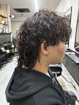 シーク 千葉中央駅(SEEK) MEN’S HAIR/サーフカール/刈り上げセンターパート/千葉駅