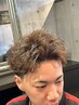 【リョウセイ指名】似合わせスパイキーショート(眉カット スタイリング付き)