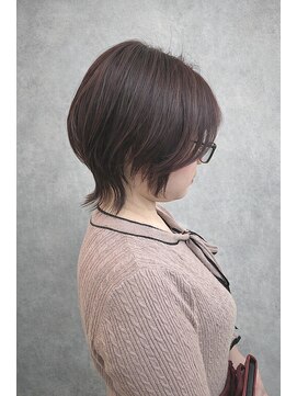 ピース バイ シータ(PEACE by CITA) 【アキヒロ】小顔顔周りカットショートウルフボブ20代30代40代