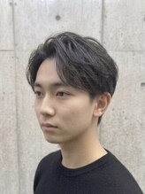 バーバーバー ナカノ(BARBER BAR NAKANO)&nbsp;【20代後半からの】大人ニュアンスパーマ×刈り上げないマッシュ