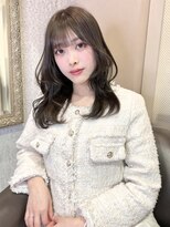 アクシス 栄店(`AXIS)&nbsp;【Hinako】ワンホンレイヤー/ミルクティーブロンド/栄矢場町