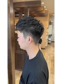 【長尾】シルエットパーマ
