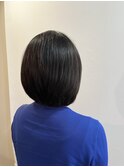 美髪レイヤーボブ