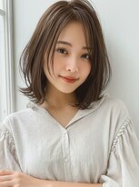 バイエイト(X８)&nbsp;ミディアムボブレイヤー抜け感シルエット