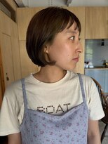 ハマモト ヤマ オオサカ(ハマモト Yama Osaka)&nbsp;柔らかいボブカット