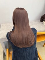 ディジョン(Dijon)&nbsp;韓国顔まわりレイヤーカットグレージュオリーブベージュブラウン