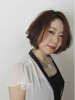 あだち美容室 アンフローリア(en fleurir)&nbsp;大人グランジボブ