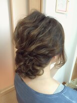 ヘアセット専門店 ナゴミ 渋谷店(nagomi)&nbsp;波ウェーブシニヨン