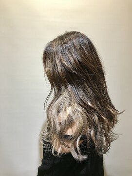 ジョージ(Jo-Ji) ミルクティー♯インナー♯ハイライト♯ブリーチ