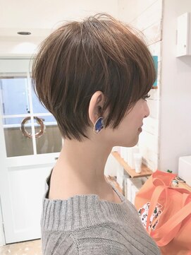 レンク(LENC) Coast.ショートボブ×ミルクティーベージュ