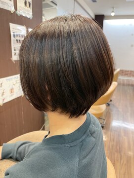 アメリカン ヘアー(American hair) 【American hair】大人ショート 美容黄金比カット