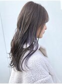 パープルインナーカラー