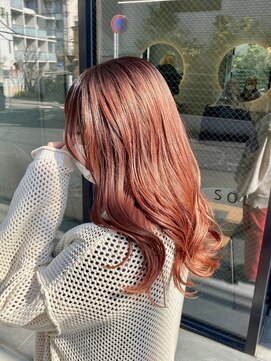 ソル ジングウマエ(SOL JINGUMAE) ピンクブラウン