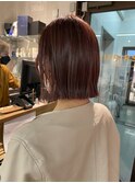 ぱつっとボブ