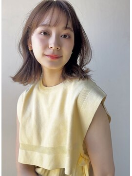 ガーデン オオタカノモリ(garden otakanomori) 大人ガーリー チョコレート モード20代30代40代前髪ミディa