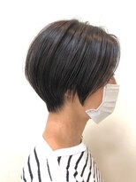 テルミークリニカルデザイン 北千里 30代40代50代ショートカット襟足短め丸みショート