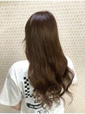 艶髪ブラウンロングヘア＊プルエクステダイヤモンド90本