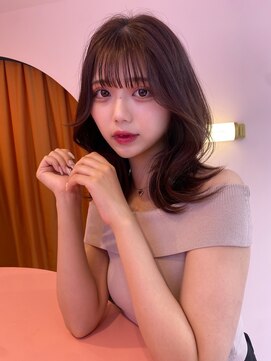 ボタン シブヤ(VOTAN SHIBUYA) 艶カラー/韓国ヘア/グレージュ/ラベンダーグレージュ