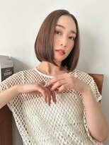 ラフィス ヘアー ピーチ 岡山店(La fith hair peach) 【La fith】マルチダボブ×マロンブラウン