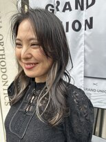 ア グランド ユニオン 広尾店(A GRAND UNION) 【A GRAND　UNION 】透明感カラー/ベージュ 【広尾／恵比寿】