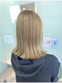 first泉中央長浜正博/セミディ/ハイトーンカラー/20代/30代/40代