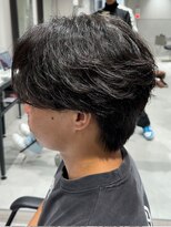 ロルカ 池袋店(Rolka)&nbsp;【フェザーパーマ】/メンズパーマ/センターパート/池袋