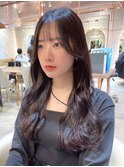 ウェーブミディアムメルティカラー×レイヤーカット韓国[錦糸町]
