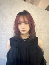 トリムバイエンヴィ(tlim by ENVY) 【石塚スタイル】レイヤーカット×デザインカラーブラック