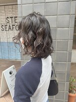 トマト(TOMTO)&nbsp;【RYOHEI】ボブパーマ/黒髪パーマ/切りっぱなしボブ