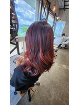 ゼロプラス(ZERO +)&nbsp;レッドハイライトグラデーション